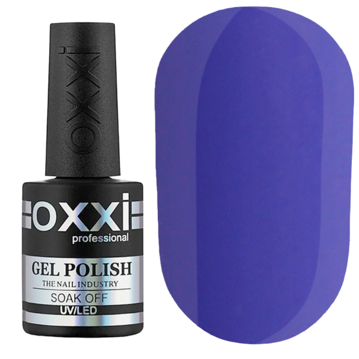 Гель-лак OXXI Professional №052, світлий синьо-фіолетовий, 10 мл
