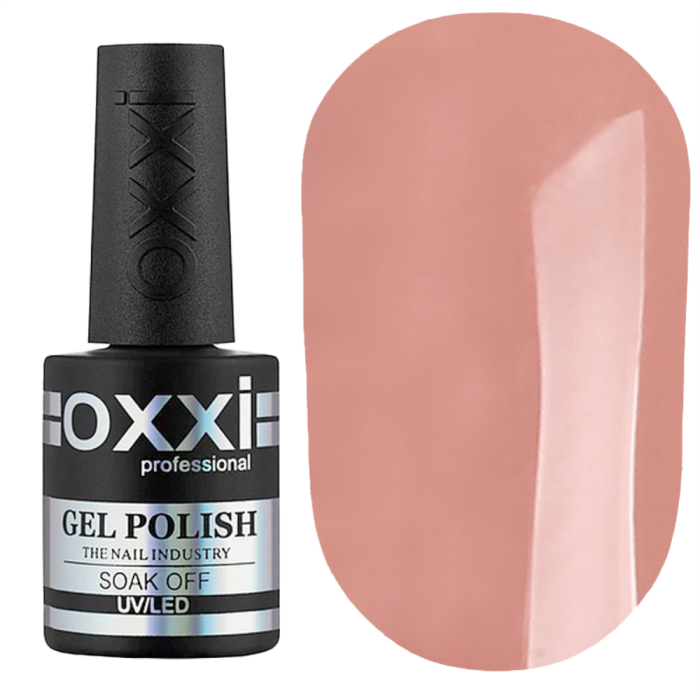 Гель-лак OXXI Professional №070, блідо-рожево-персиковий, 10 мл