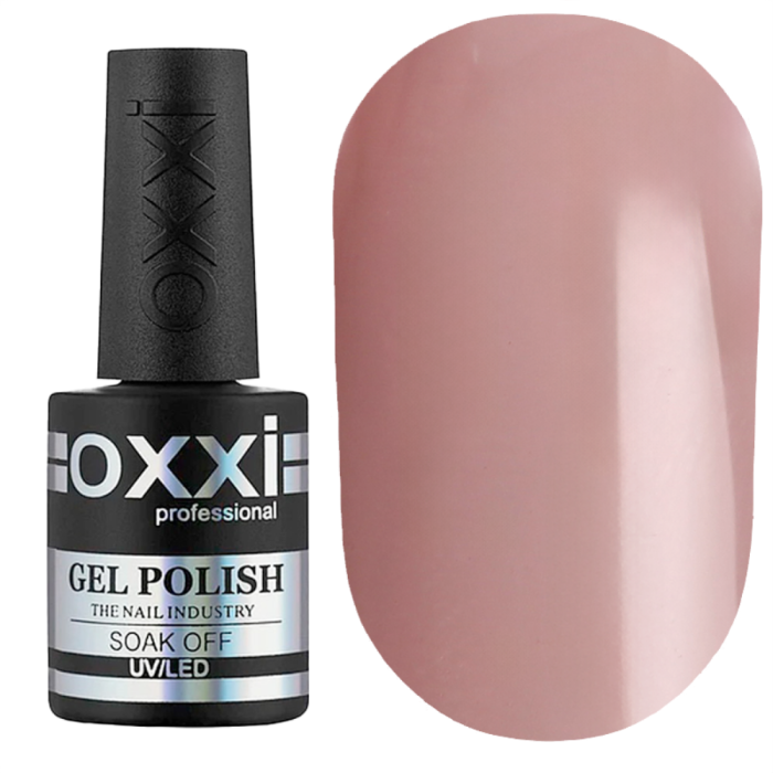 Гель-лак OXXI Professional №074, світлий бежевий, 10 мл