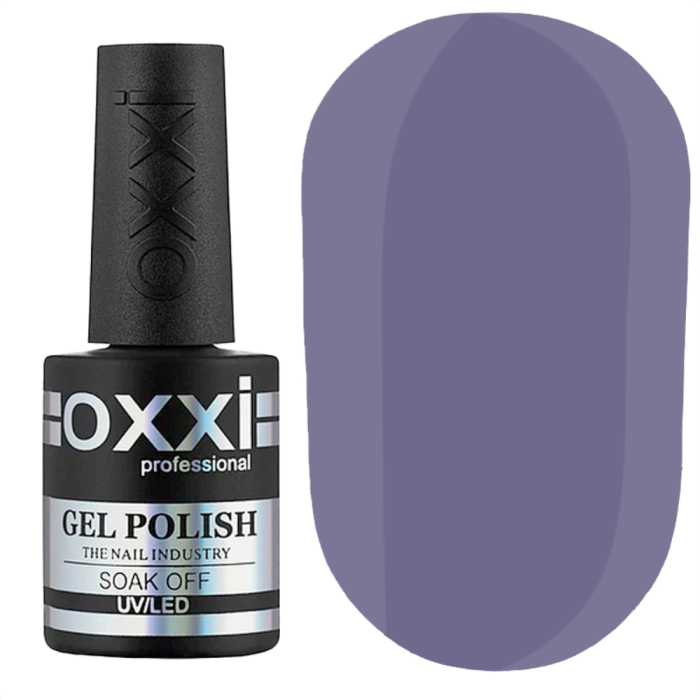Гель-лак OXXI Professional №116, бледный серо-фиолетовый, 10 мл