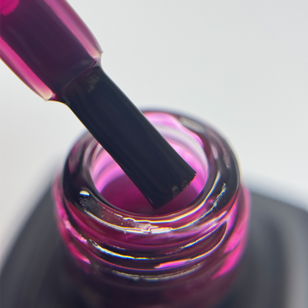 Гель-лак Kira Nails Vitrage №V13 (рожевий, вітражний), 6 мл