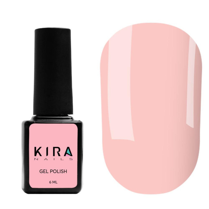 Гель-лак Kira Nails №003 (светлый розовый для френча, эмаль), 6 мл