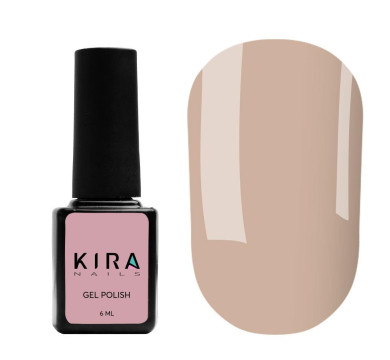Гель-лак Kira Nails №015 (бежевий, емаль), 6 мл
