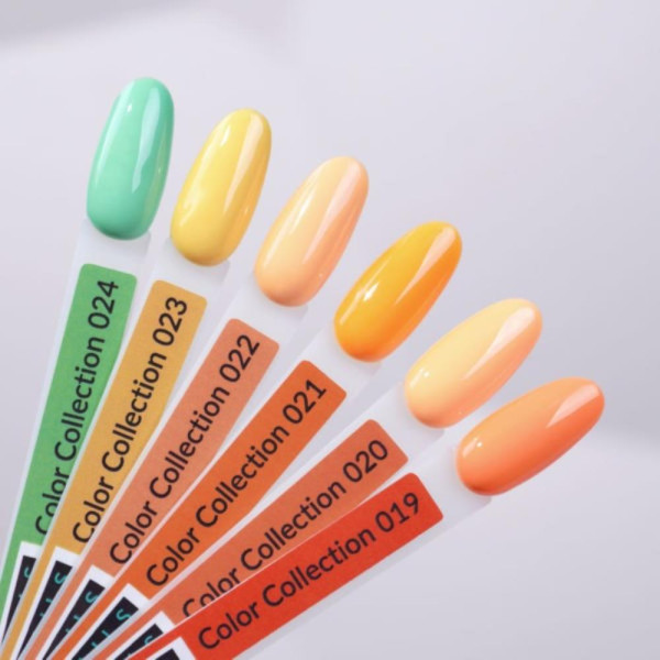 Гель-лак Kira Nails №024 (салатовий, емаль), 6 мл
