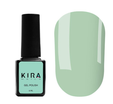 Гель-лак Kira Nails №025 (бледный салатовый, эмаль), 6 мл