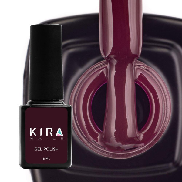 Гель-лак Kira Nails №032 (марсала, эмаль), 6 мл
