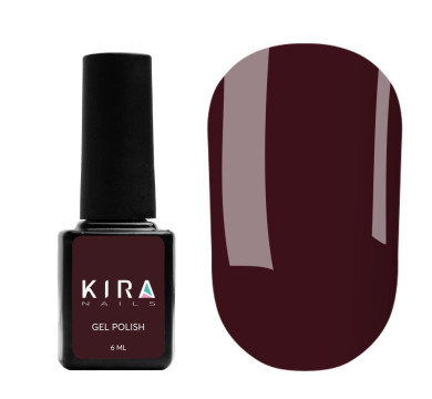 Гель-лак Kira Nails №033 (бургунді, емаль), 6 мл