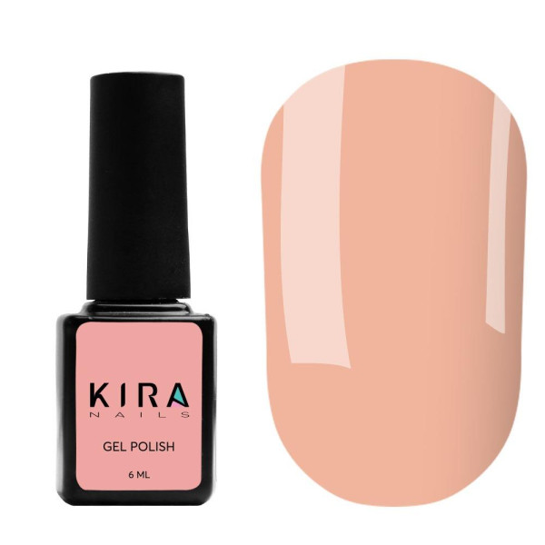 Гель-лак Kira Nails №045 (темно-карамельный с мелким шимером), 6 мл