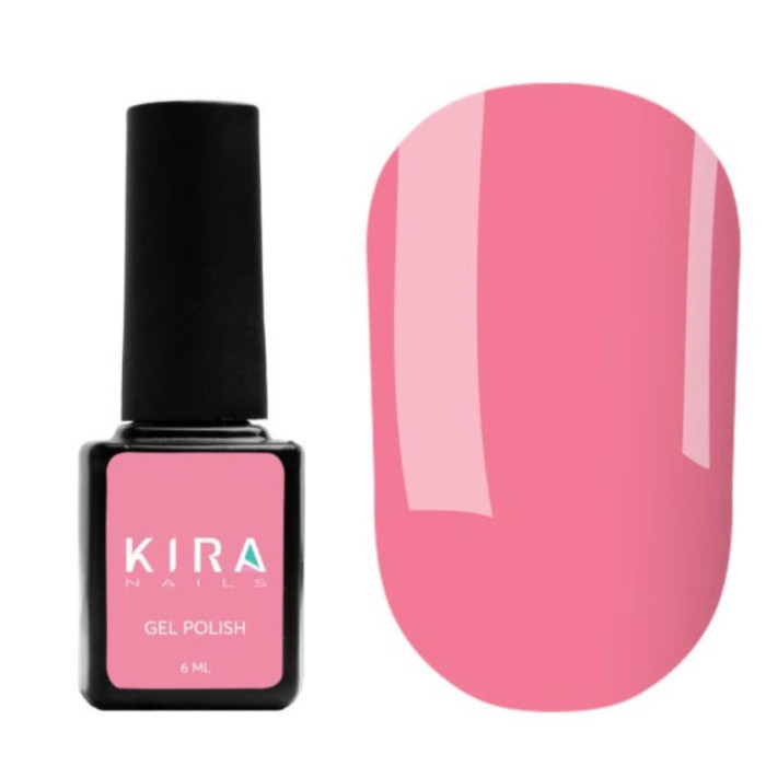Гель-лак Kira Nails №056 (лилово-рожевий, емаль), 6 мл