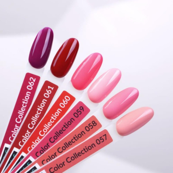 Гель-лак Kira Nails №057 (лососево-розовый, эмаль), 6 мл
