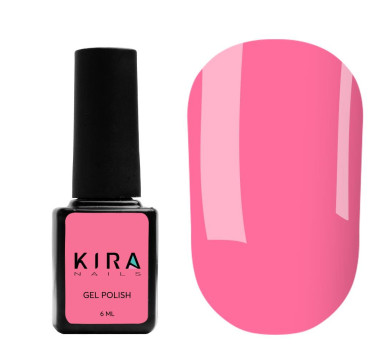 Гель-лак Kira Nails №058 (темный розовый, эмаль), 6 мл