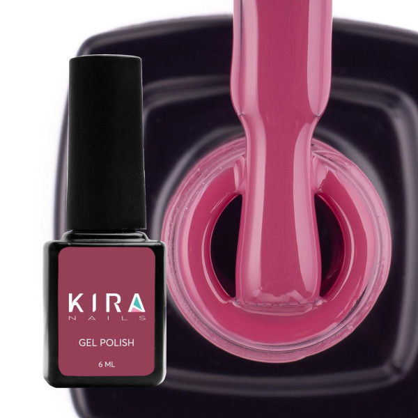 Гель-лак Kira Nails №069 (винно-пурпурный, эмаль), 6 мл