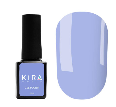 Гель-лак Kira Nails №083 (блідо-васильковий, емаль), 6 мл
