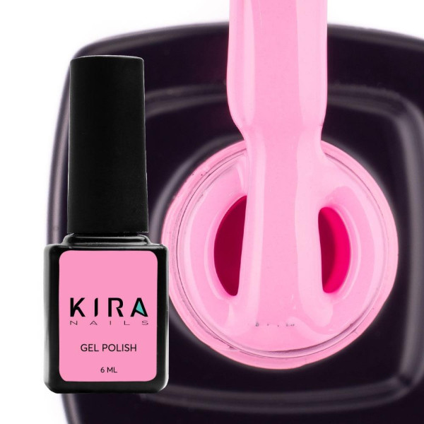 Гель-лак Kira Nails №093 (розовый, эмаль), 6 мл