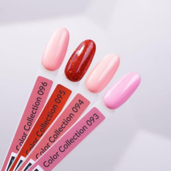 Гель-лак Kira Nails №093 (розовый, эмаль), 6 мл