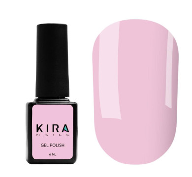 Гель-лак Kira Nails №105 (ніжно-рожевий, емаль), 6 мл