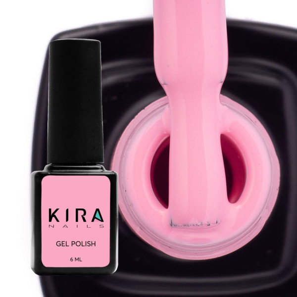 Гель-лак Kira Nails №105 (нежно-розовый, эмаль), 6 мл