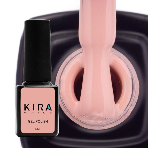 Гель-лак Kira Nails №111 (насыщенный бежевый, эмаль), 6 мл
