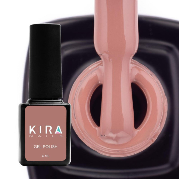 Гель-лак Kira Nails №117 (коричневый, эмаль), 6 мл