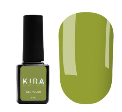 Гель-лак Kira Nails №127 (хаки,эмаль), 6 мл