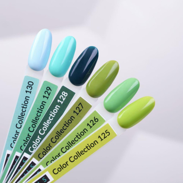Гель-лак Kira Nails №127 (хакі, емаль), 6 мл