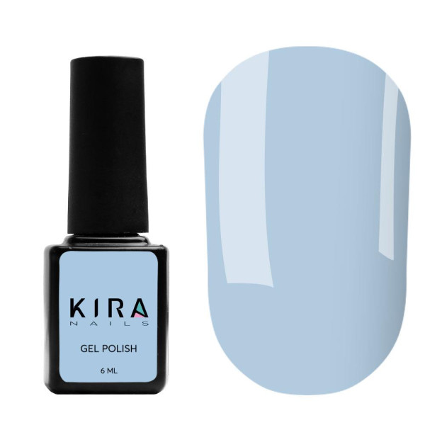 Гель-лак Kira Nails №131 (аквамариновий, эмаль), 6 мл