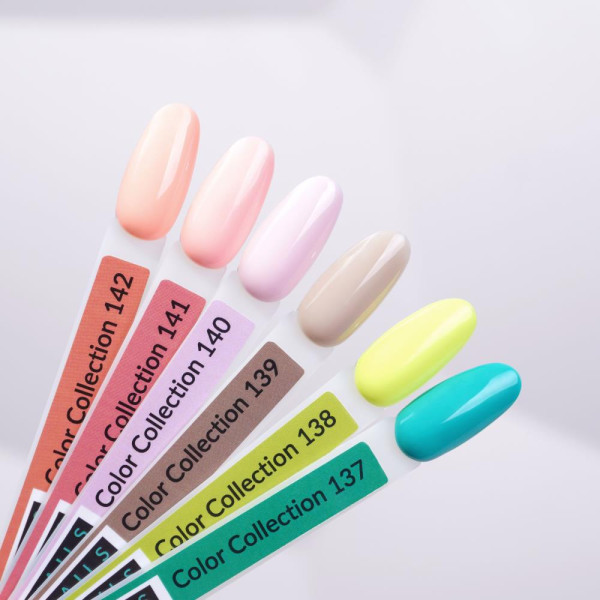 Гель-лак Kira Nails №140 (нежно-розовый, эмаль), 6 мл