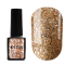 Гель-лак Kira Nails Shine Bright №005 (золото з блискітками), 6 мл