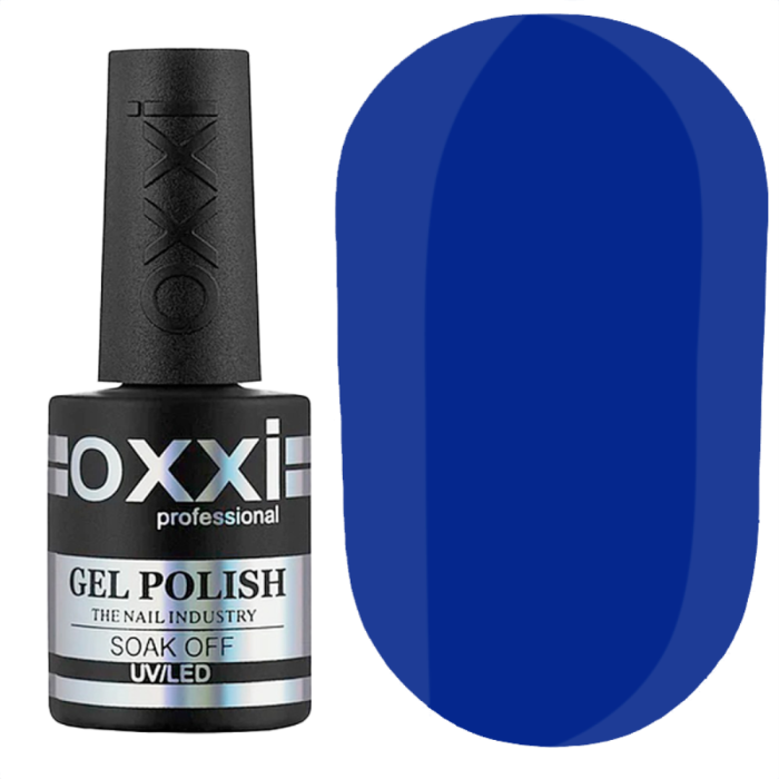 Гель-лак OXXI Professional №124, темний синій, 10 мл