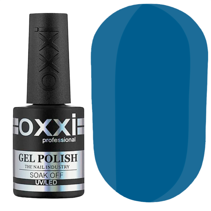 Гель-лак OXXI Professional №134, блакитно-сірий, 10 мл
