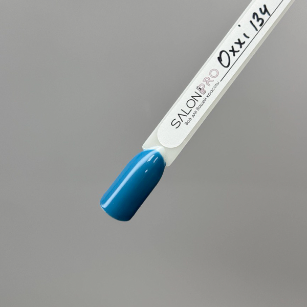 Гель-лак OXXI Professional №134, блакитно-сірий, 10 мл