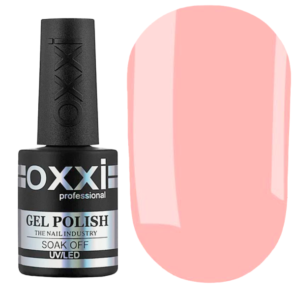 Гель-лак OXXI Professional №173, яскравий коралово-рожевий, неоновий, 10 мл