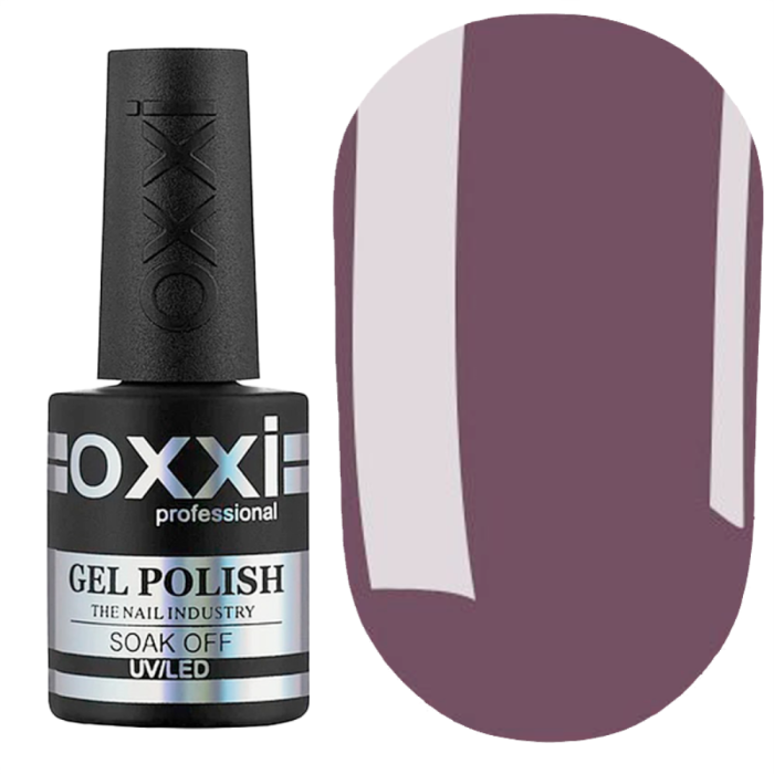 Гель-лак OXXI Professional №180, темный чернично-серый, 10 мл