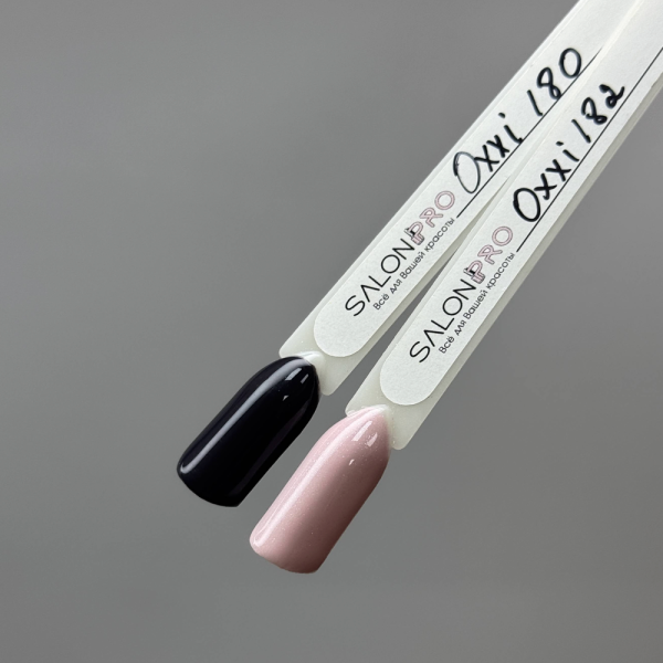 Гель-лак OXXI Professional №180, темний чорнично-сірий, 10 мл