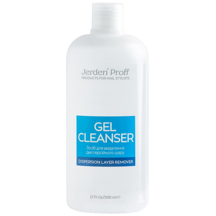 Средство для снятия липкого слоя Jerden Proff Gel Cleanser, 500 мл