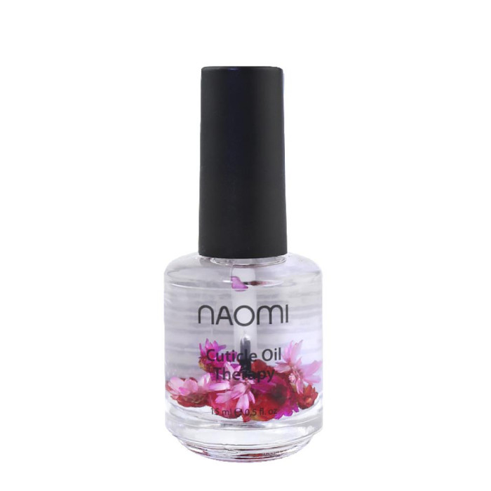 Масло для кутикулы цветочное Naomi "Роза", 15 мл