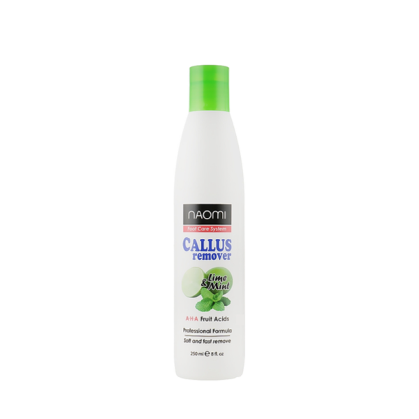 Кислотний пілінг для педикюру Naomi Callus Remover (Lime & Mint), 250 мл