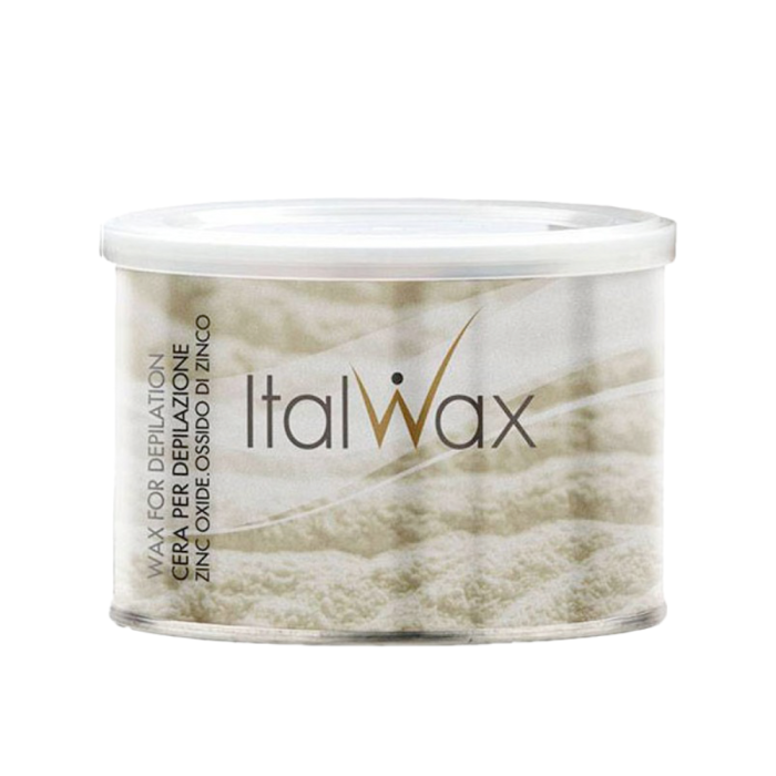 Віск для депіляції у банку ItalWax, 400 мл - цинк