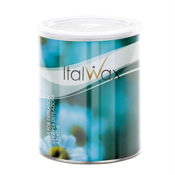 Віск для депіляції у банку ItalWax, 800 мл - ромашка (азулен)