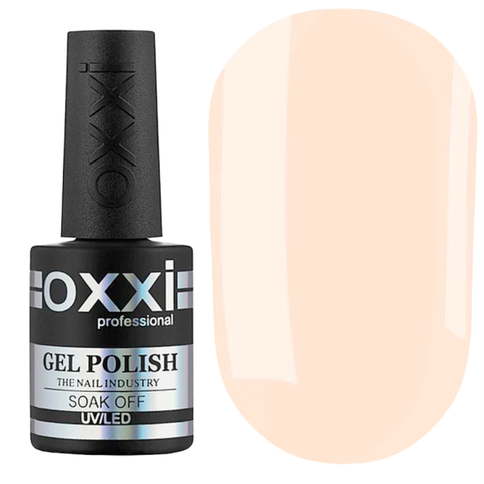 Гель-лак OXXI Professional №188, бледный персиковый, 10 мл