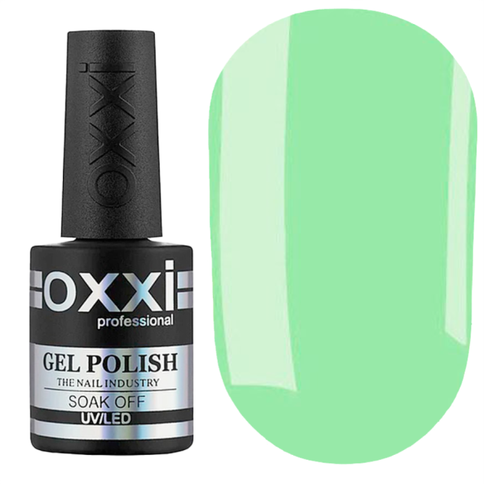 Гель-лак OXXI Professional №223, світло-зелений, 10 мл