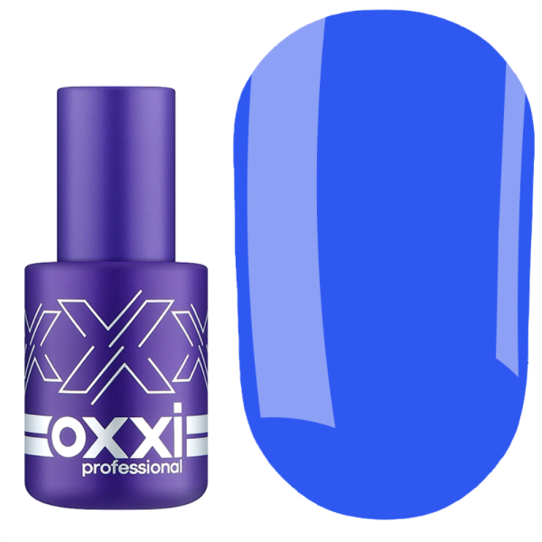 Гель-лак OXXI Professional №245, яскравий синій, 10 мл