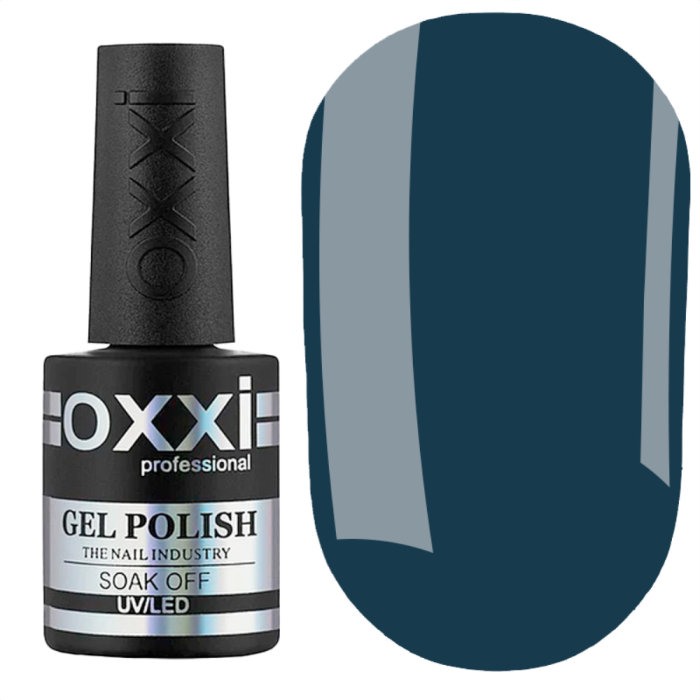 Гель-лак OXXI Professional №252, темний бірюзовий, 10 мл