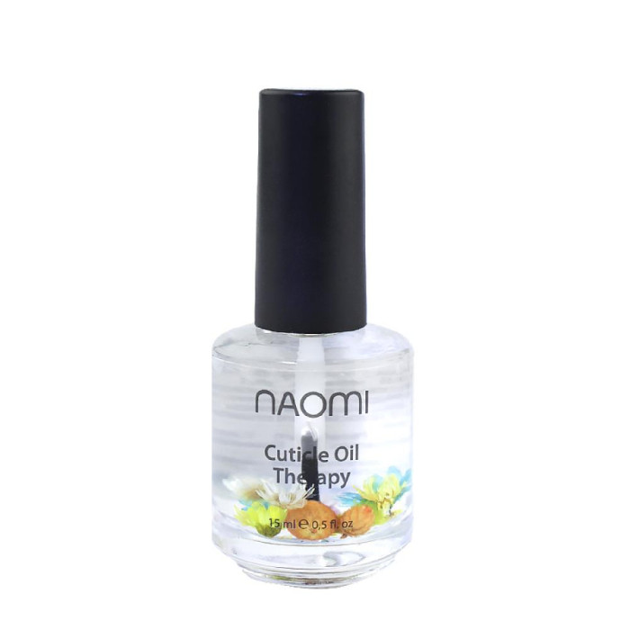 Масло для кутикулы цветочное Naomi "Миндаль", 15 мл