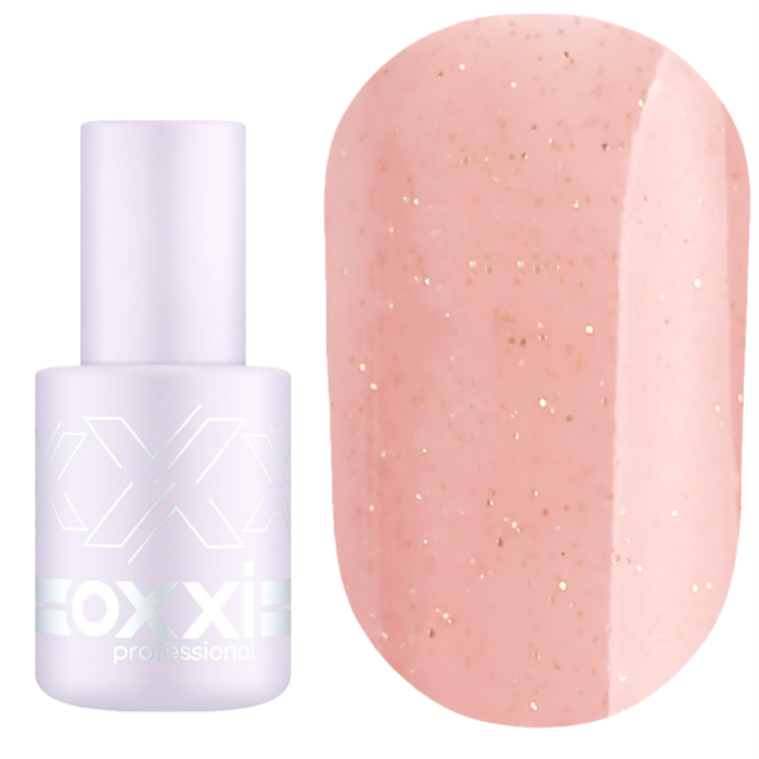 База камуфлююча OXXI Cover Base №09, натуральний беж. із золотим шиммером, 10 мл