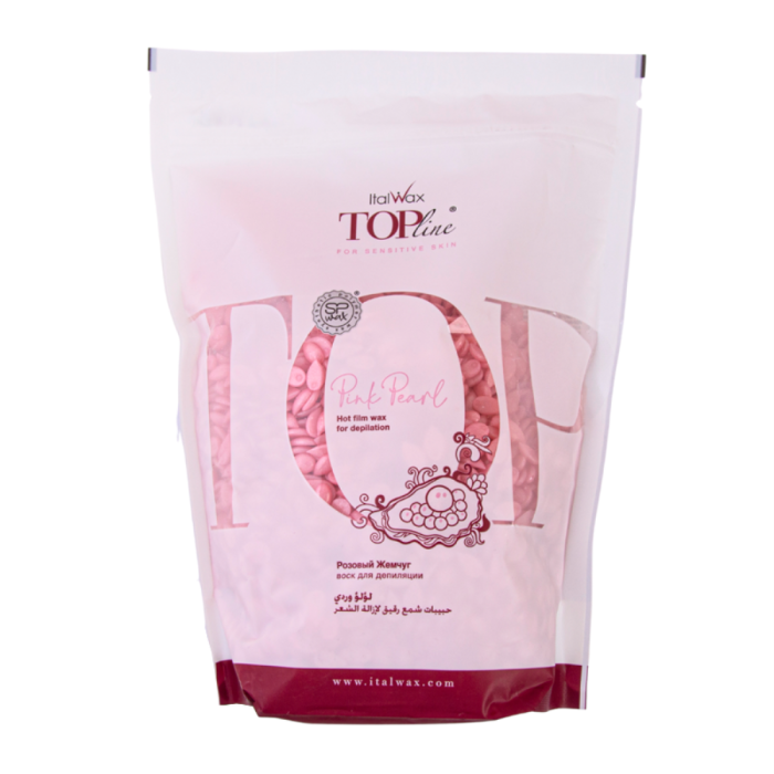 ItalWax Top Line "Pink Pearl" - воск для депиляции гранулированный "Розовый жемчуг", 750 г