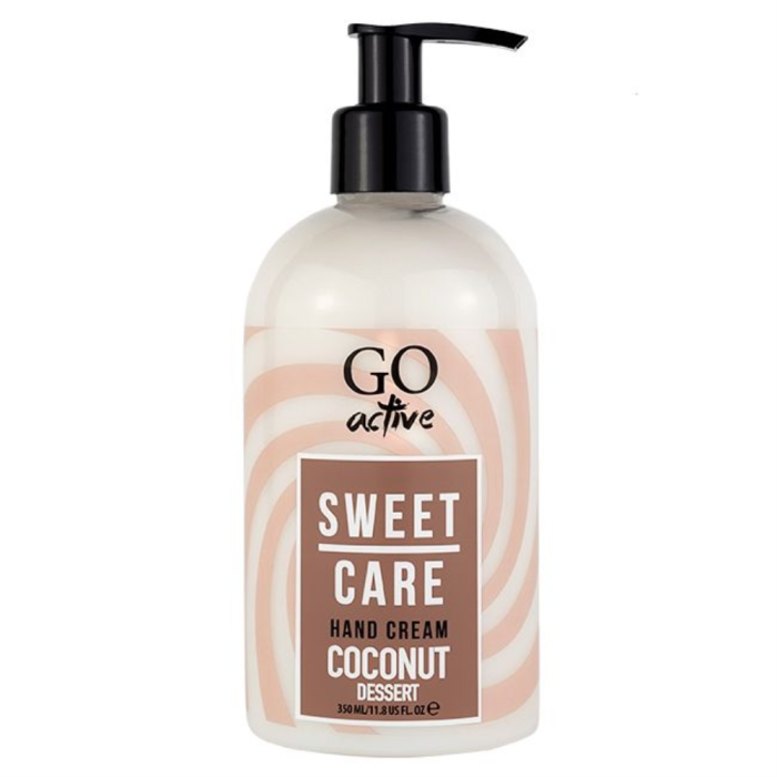 Крем для рук Go Active Hand Cream Coconut Dessert, экстраувлажняющий, кокосовый десерт, 350 мл
