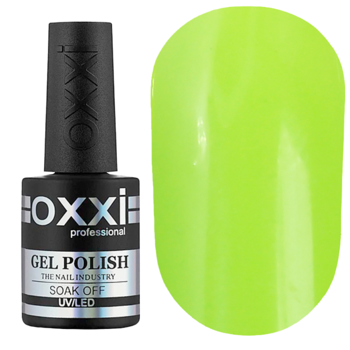 Гель-лак OXXI Professional №285, мятно-салатовый, яркий, 10 мл