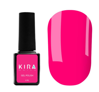 Гель-лак Kira Nails №165 (маджента, емаль), 6 мл