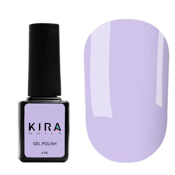 Гель-лак Kira Nails №167 (лавандовый, эмаль), 6 мл